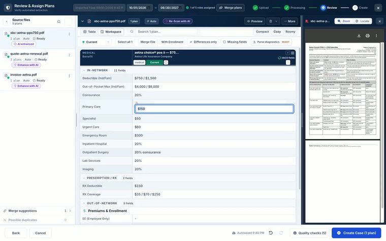 Quote & Invoice Analysis demo video